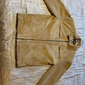 Men’s light leather jacket